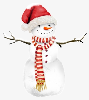 Transparent Belt Hat Free Buckle Snowman Png - Transparent Snowman, Png Download, Free Download