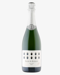 Bottle Of Rack & Riddle North Coast Brut - Champagne, HD Png Download, Free Download