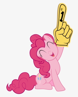 Pinkie Pie Giving A Big Hand By Elegantmisreader - Pinkie Pie Hand, HD Png Download, Free Download