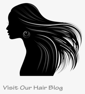 Wigs And Weaves - Woman Silhouette Of Hair, HD Png Download, Free Download