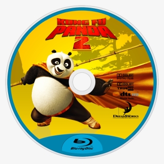 Kung Fu Panda 2 Bluray Disc Image - Kung Fu Panda 2, HD Png Download, Free Download