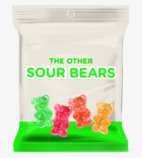 Sour Gummy Bears - Snack, HD Png Download, Free Download