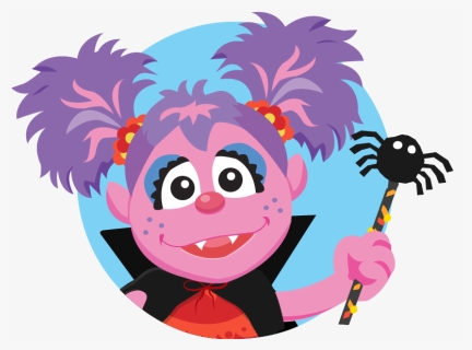 Abby Sesame Street Japan Clipart , Png Download - Sesame Street Character Abby, Transparent Png, Free Download