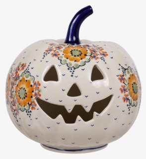 Large Pumpkin "  Class="lazyload Lazyload Mirage Primary"  - Jack-o'-lantern, HD Png Download, Free Download