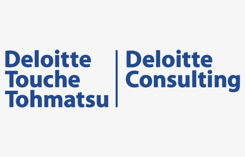 Deloitte Touche Tohmatsu Logo Png Transparent - Deloitte Touche Tohmatsu, Png Download, Free Download