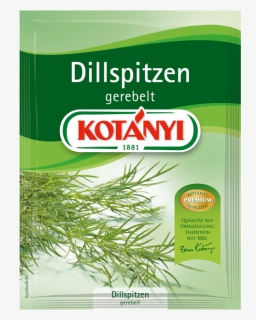 Kotányi Dillspitzen Gerebelt Im Brief - Kotanyi Чесън, HD Png Download, Free Download