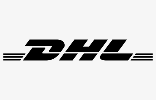 Dhl Logo Black And White, HD Png Download, Free Download