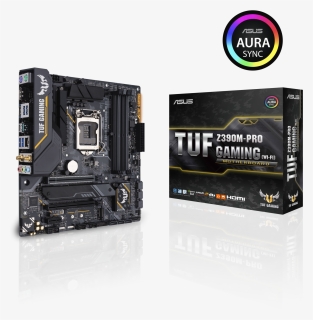 Designed For 9th Generation Intel® Core™ Processors, - Asus Tuf Z390m Pro Gaming Wi Fi, HD Png Download, Free Download