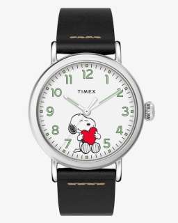 Timex Standard X Peanuts Featuring Snoopy Valentine& - Snoopy Timex Watches St Patrick, HD Png Download, Free Download