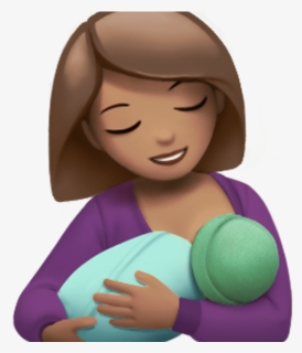 Share Using Facebook - Breastfeeding Emoji Png, Transparent Png, Free Download