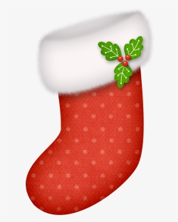 Green Christmas Stocking Clipart, HD Png Download, Free Download
