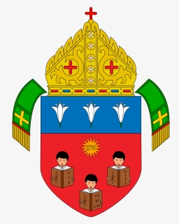 Coat Of Arms Of The Diocese Of Balanga - Diocese Of Balanga Bataan, HD Png Download, Free Download