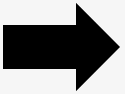 Arrow Pointing Right - Black Arrow Sign, HD Png Download, Free Download