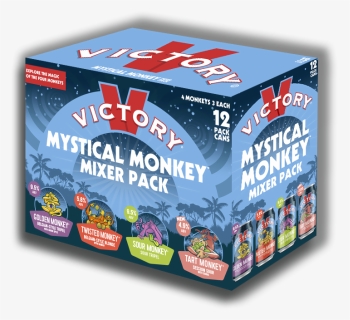 Victory Monkey 12 Pack - Carton, HD Png Download, Free Download