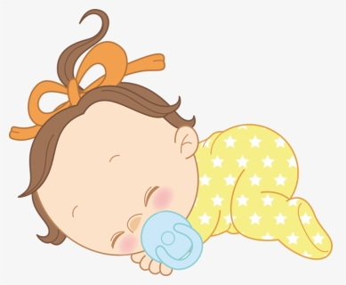 Picture Freeuse Download Beb Gestante S Pinterest Babies - Sleeping Baby Girl Clipart, HD Png Download, Free Download