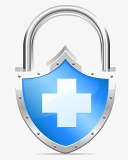 Secure Lock On Health Information - Transparent Cyber Security Png, Png Download, Free Download