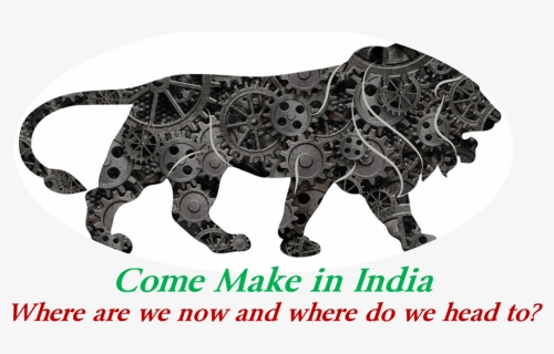Make In India Symbol, Transparent Png - Make In India Turning Vision Into Reality, Png Download, Free Download