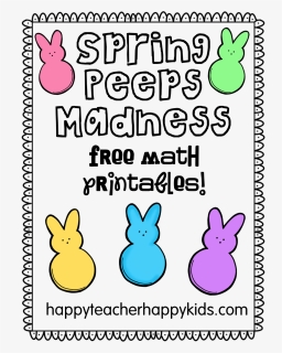 Spring Peeps Madness Cover Image - Lowercase Bubble Letters, HD Png Download, Free Download