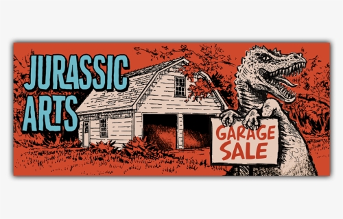 Jurassic Garage-dribbble - Poster, HD Png Download, Free Download