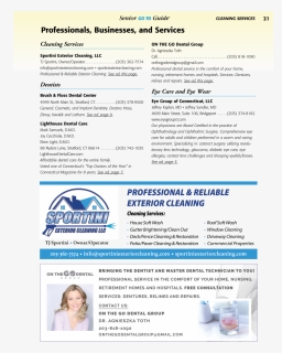 Cleaning Services Professionals, Businesses, And Services - Brochure, HD Png Download, Free Download