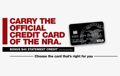 Nra Credit Card - Nra Certified Instructor, HD Png Download, Free Download