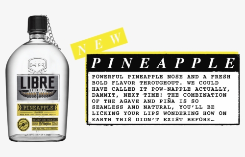 Products-pineapple - Glass Bottle, HD Png Download, Free Download