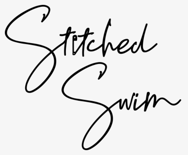 Stitched Swim Logo - Calligraphy, HD Png Download, Free Download