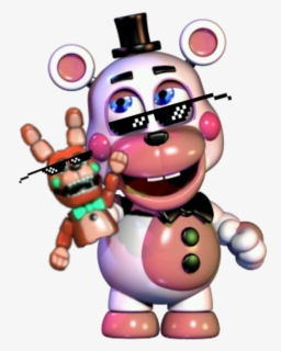 Murfreddybobby As A Helpy Fnaf Oc Friend Fnaf Pizzeria Simulator Helpy Hd Png Download Kindpng