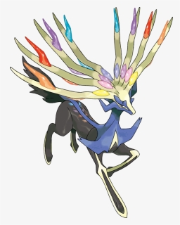 Stats, Moves, Evolution, Locations & Other Forms - Xerneas Png, Transparent Png, Free Download