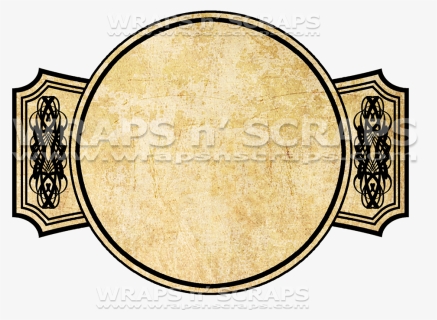 Blank Apothecary Labels , Png Download - Circle, Transparent Png, Free Download