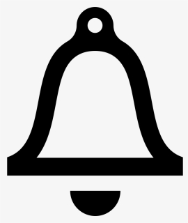 Bell White Png - Alarm Bell Icon Png, Transparent Png, Free Download
