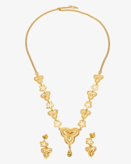 Gold Casting Necklace Set, HD Png Download, Free Download
