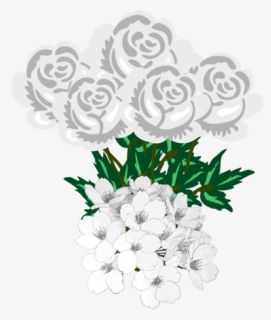 #boquet #sticker #flowers #whiteaesthetic #flower - Illustration, HD Png Download, Free Download