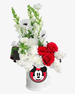 Valentine Clipart Bouquet - Flowers Of Mickey Mouse, HD Png Download, Free Download