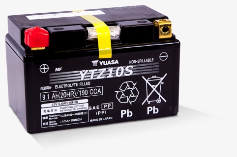 Ytz10s Battery, HD Png Download, Free Download