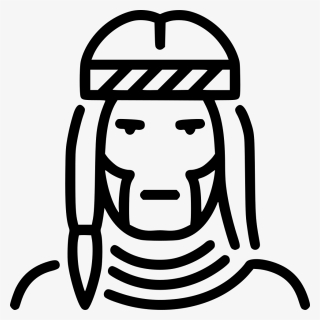 Indian - Icon Svg Native American, HD Png Download, Free Download