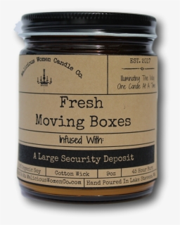 Fresh Moving Boxes - Candle, HD Png Download, Free Download