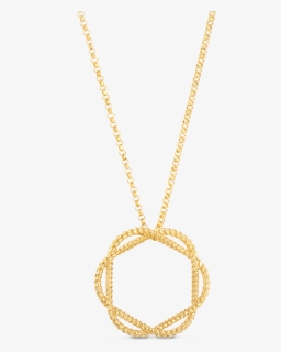 Gold Circle Necklace - Roberto Coin, HD Png Download, Free Download