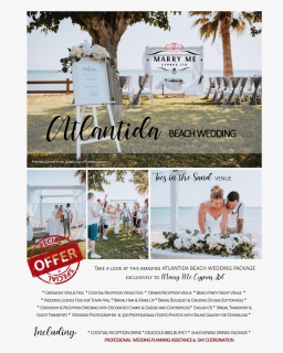 Atlantida Beach Wedding 2020-1 - Flyer, HD Png Download, Free Download