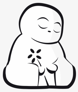 Download Png Library Download Clipartist Net Clip Art - Line Art Buddha Cute, Transparent Png, Free Download
