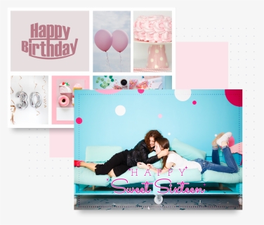 Free Birthday Card Maker - Friendship, HD Png Download, Free Download