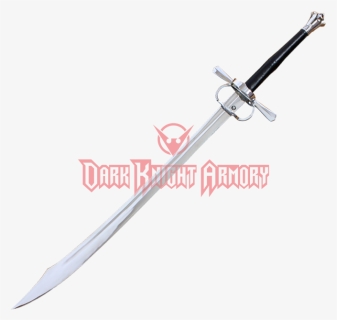 Drawn Katana Gladiator Sword - Medieval Single Edged Swords, HD Png Download, Free Download