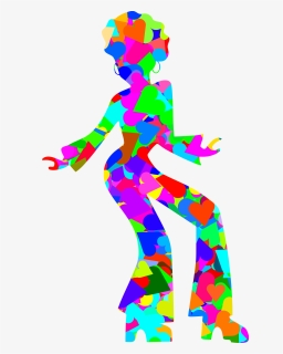 Disco Vector Colourful - Disco Dancer Clip Art, HD Png Download, Free Download