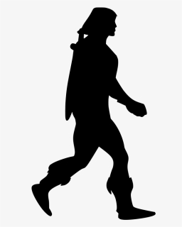 Transparent Background Man Walking Silhouette, HD Png Download, Free Download