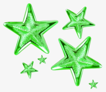 #mq #green #star #stars - Transparent Background Gold Star Clipart Free, HD Png Download, Free Download