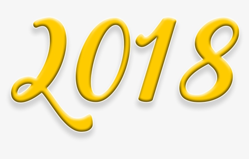 Happy New Year 2018 Free Download Wallpapers Hd - New Happy Year 2018 3d Transparent, HD Png Download, Free Download