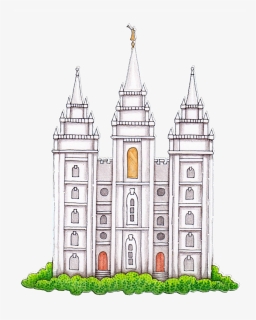 Oquirrh Mountain Utah Temple Salt Lake Temple Laie - My Body Is A Temple Quote Lds, HD Png Download, Free Download