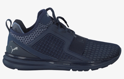 Blauwe Ignite Puma Running Shoes , Png Download - Sneakers, Transparent Png, Free Download