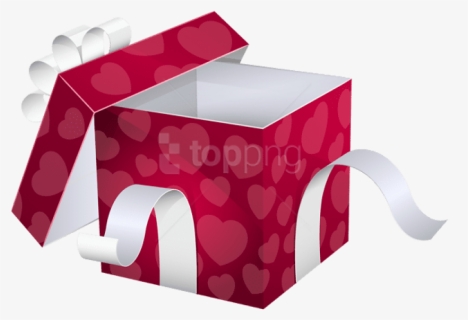 Free Png Download Open Pink Gift Box Clipart Png Photo - Opened Gift Box Png, Transparent Png, Free Download