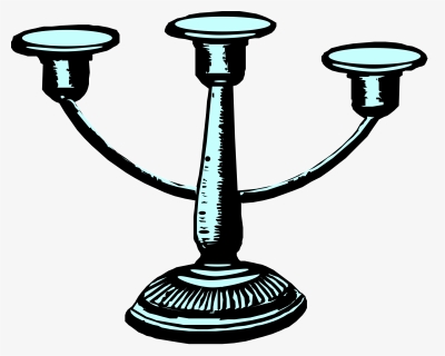 Liftarn Antique Candelholder Clip Arts - Candle Holder Clipart, HD Png Download, Free Download